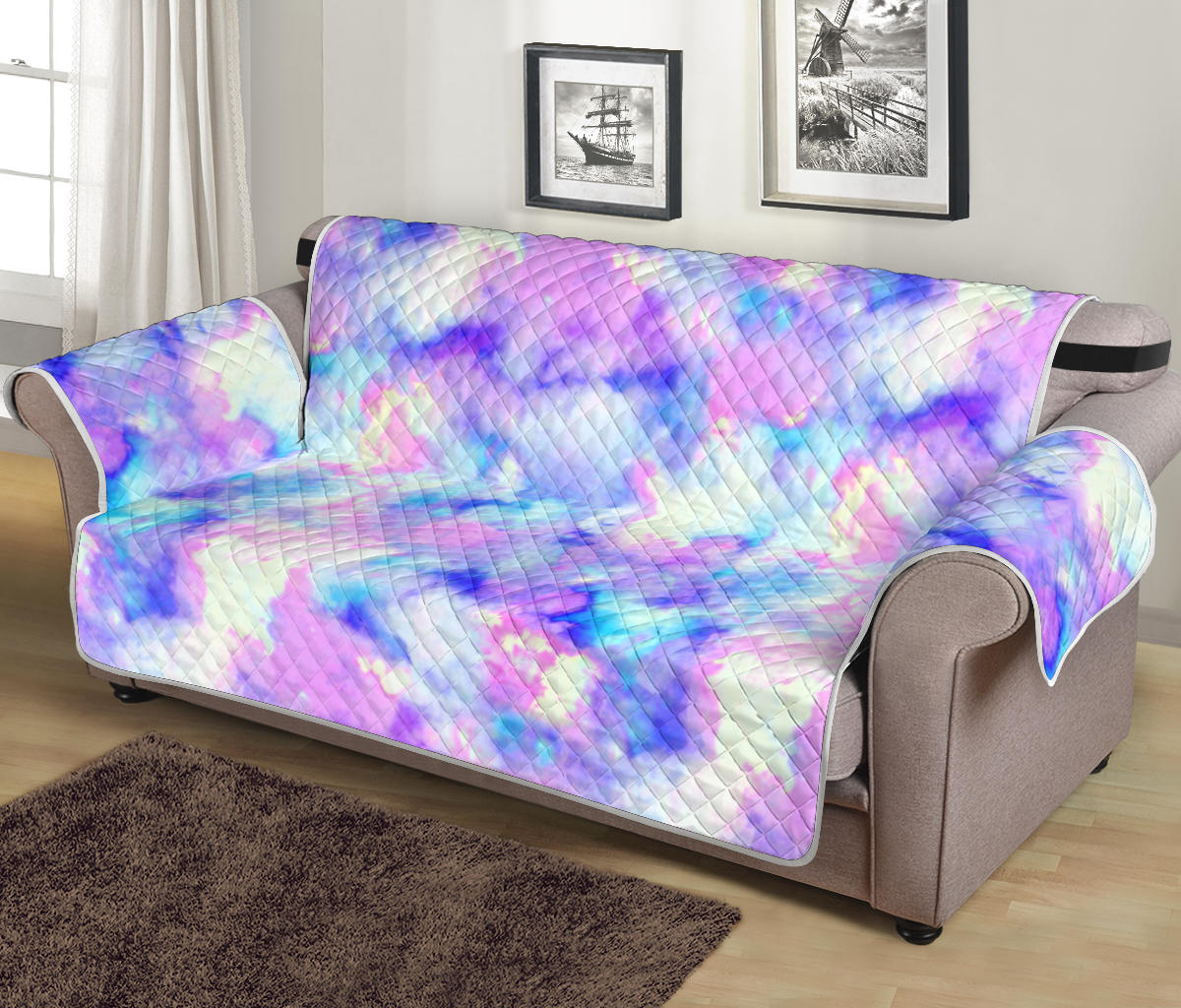Tie Dye Sofa Protector