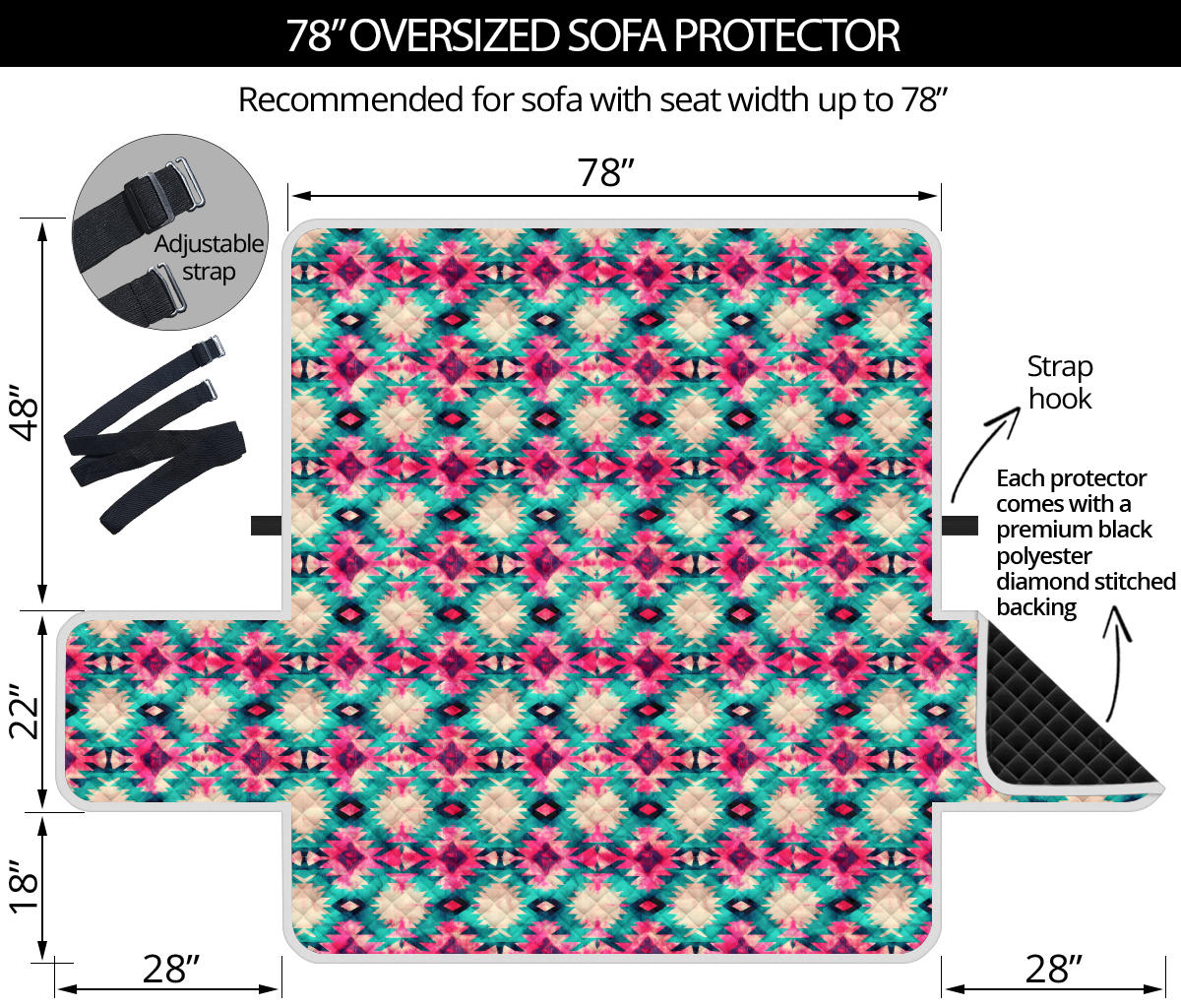 Aztec Sofa Protector