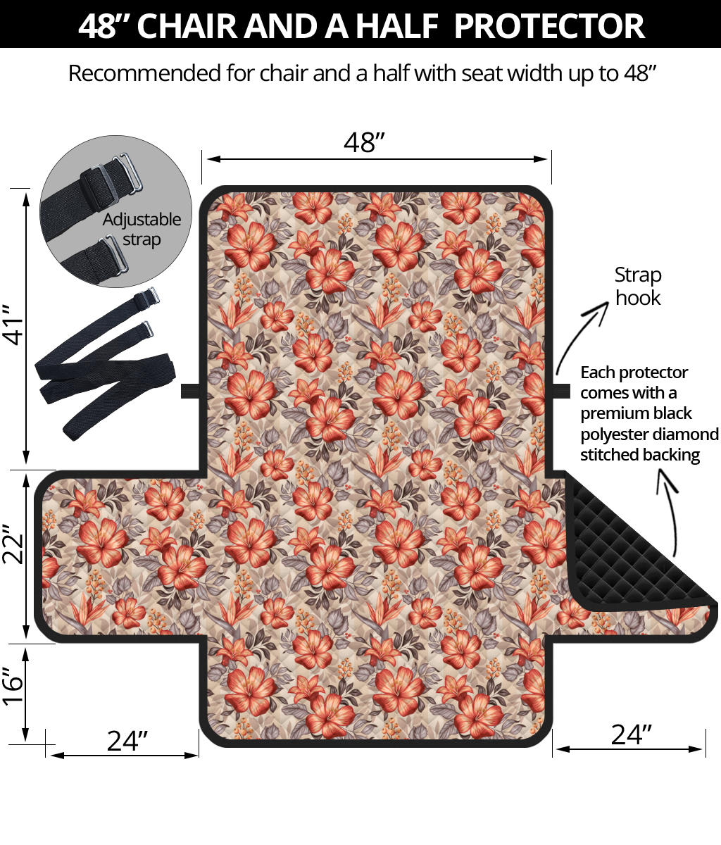 Boho Floral Sofa Protector