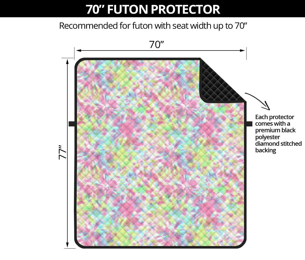 Tie Dye Sofa Protector