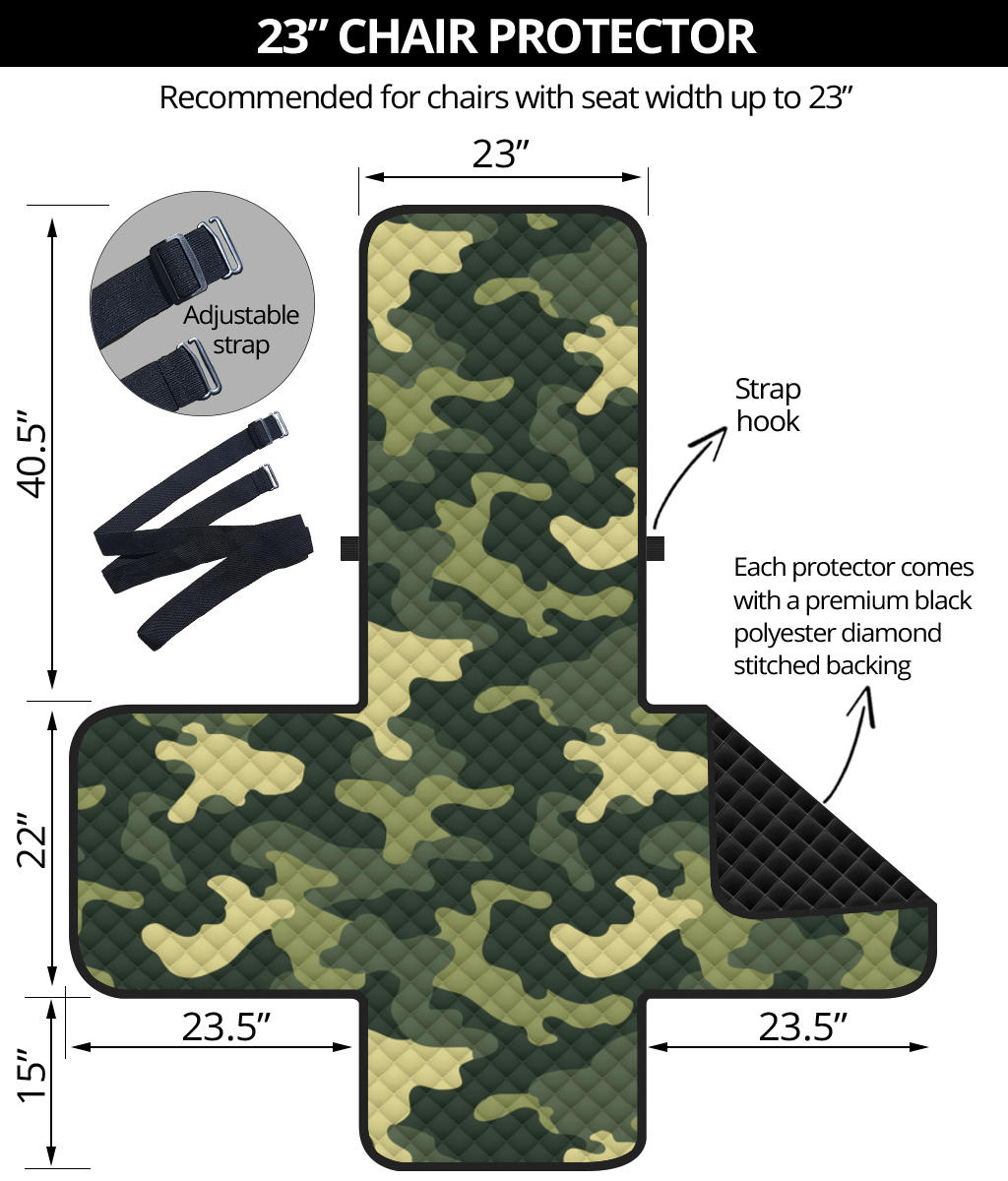 Camouflage Sofa Protector