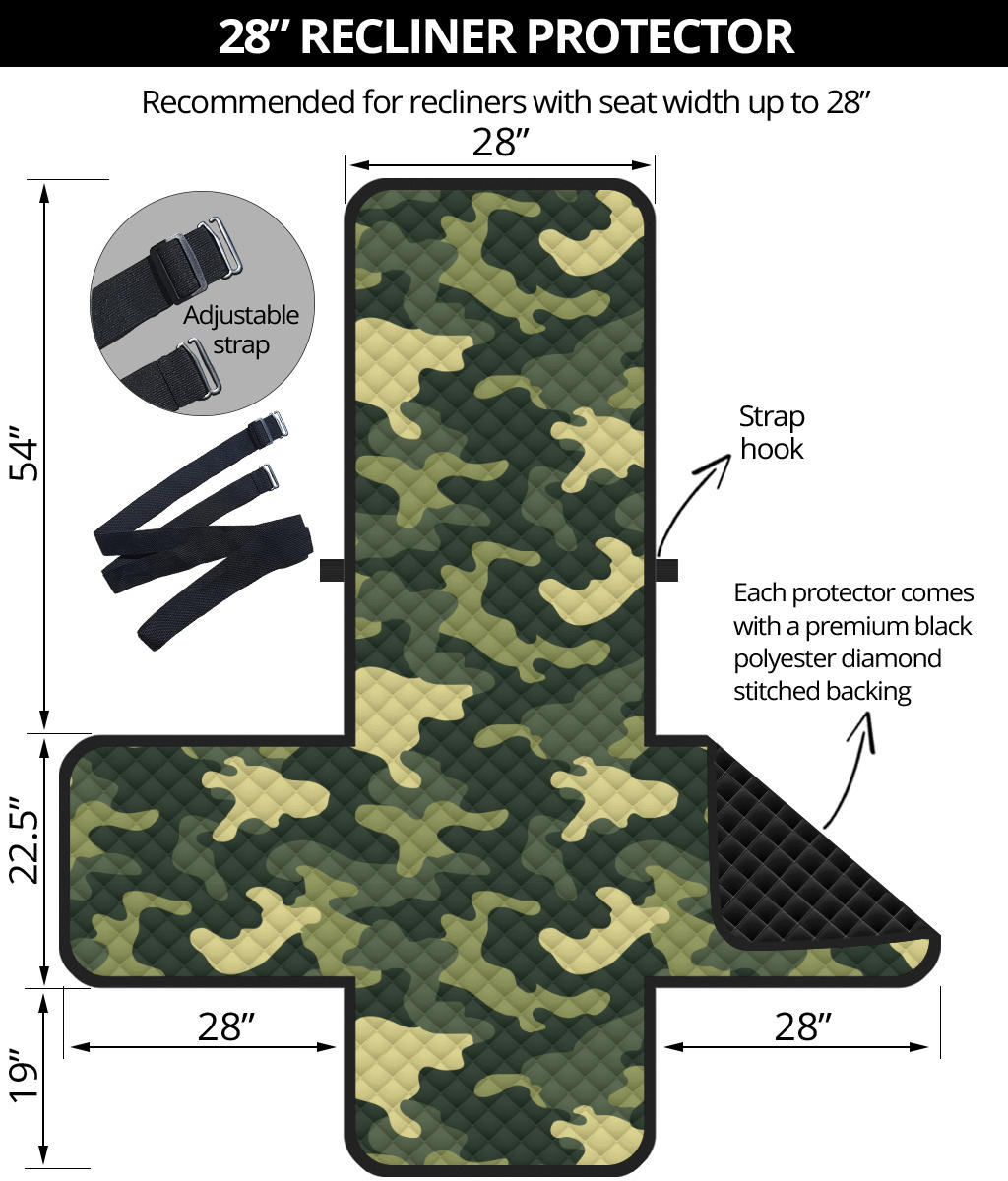 Camouflage Sofa Protector