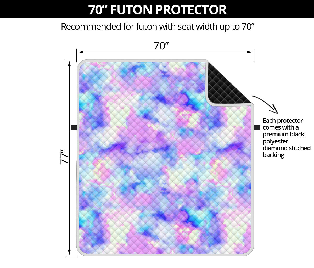 Tie Dye Sofa Protector